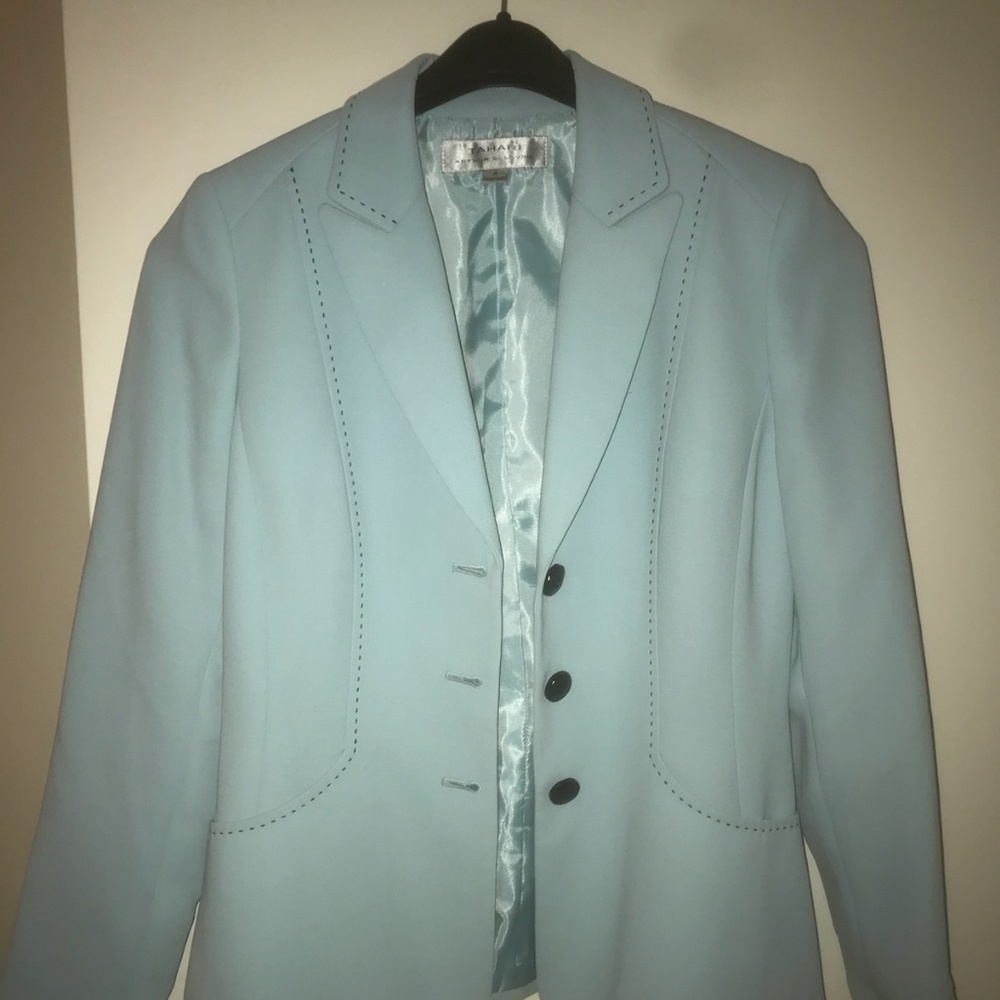 LIGHT BLUE Blazer by Tahari